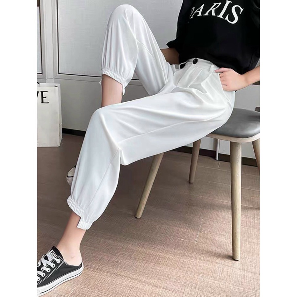 Quần baggy gấu lệch HOT TREND 2021- Quần jogger cá tính, năng động, trẻ trung...