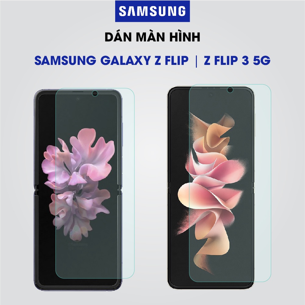 Dán màn hình Samsung Z Flip / Samsung Z Flip 3 5G full màn dẻo trong suốt - Dán dẻo Samsung Galaxy Z Flip