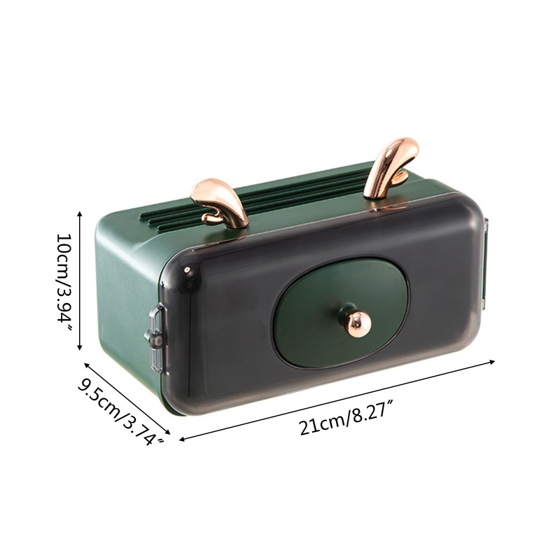 Hộp Đựng Đồ Trang Sức Chống Bụi Chống Nước Sắp Xếp Gọn Gàng Cho Nhà Tắm