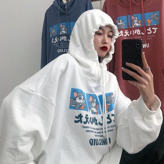 Áo nỉ oversize dáng rộng cực ngầu