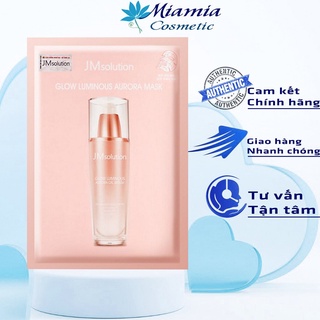 Mặt nạ jmsolution glow aurora jm solution glow luminous aurora mask dưỡng trắng da và cải thiện nếp nhăn 30ml