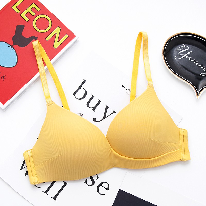 Áo ngực AOWEINISI hai dây không gọng mềm mại thoáng khí thời trang dành cho nữ