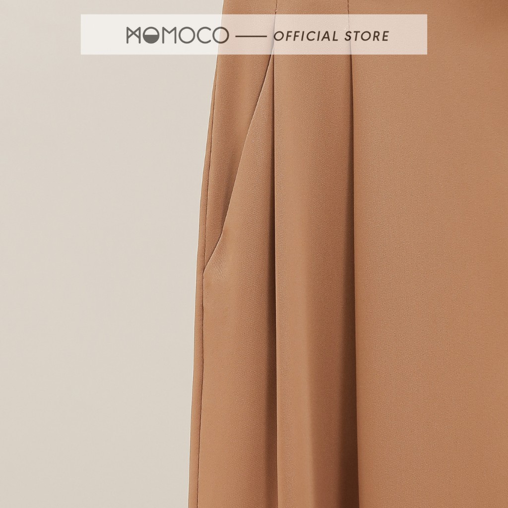 Quần Culottes Ống Suông Nữ 2 Ly MOMOCO ESSENTIALS Chất Tuýt Si Không Nhăn, Giữ Form Pleated Culottes  - M2775 | BigBuy360 - bigbuy360.vn