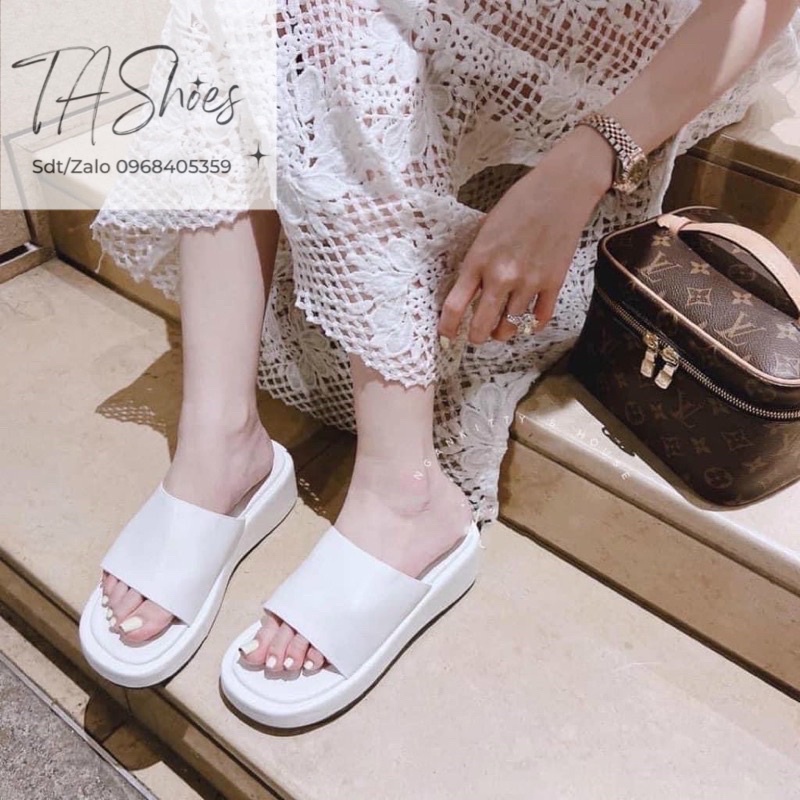 Dép bánh mì LEAP nữ trending HÀNG LOẠI 1- độn đế nữ ulzzang 2022,  lê quai ngang đi biển , chơi chụp hình hàn quốc