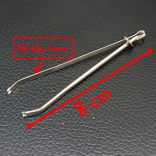 Dụng Cụ Thủ Công - Nhíp Luồn Dây, Sợi Hoặc Thun Bằng Hợp Kim Thép Dùng Trong May Vá Dài 8cm