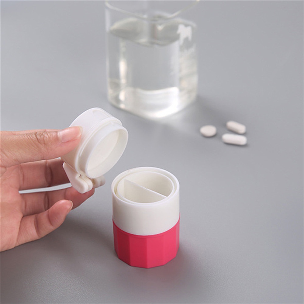 Hộp Đựng Thuốc Chia Nhiều Ngăn Đa Năng Cho Người Lớn Tuổi