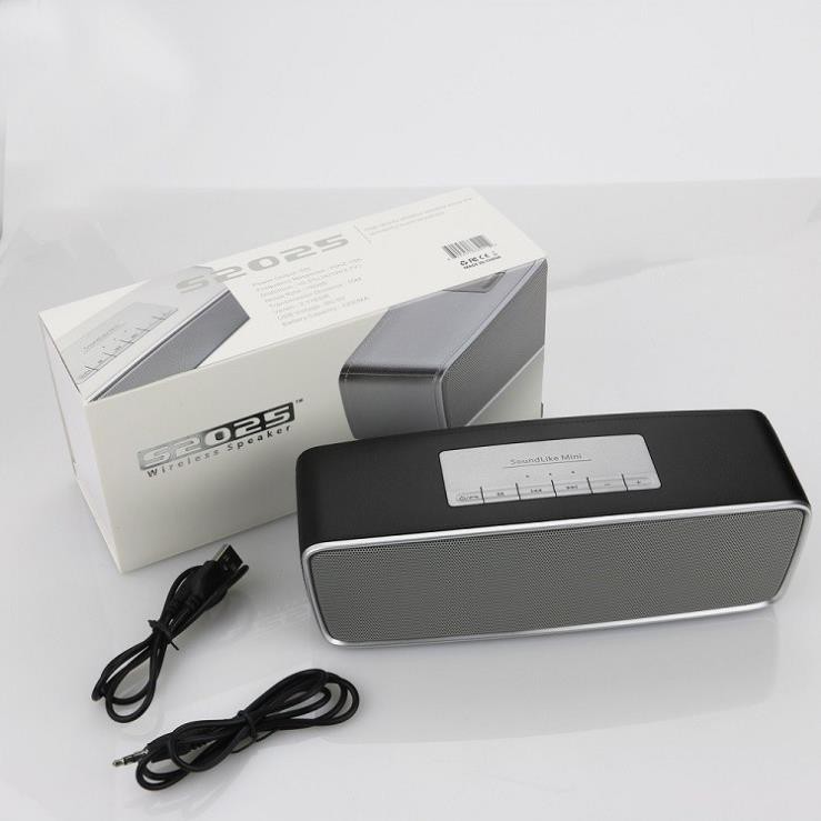 Loa Bluetooth, Loa Bluetooth Nghe Nhạc Stereo Super Bass SoundLink Mini S2025 , Kết Nối Usb Thẻ Nhớ Cổng 3.5
