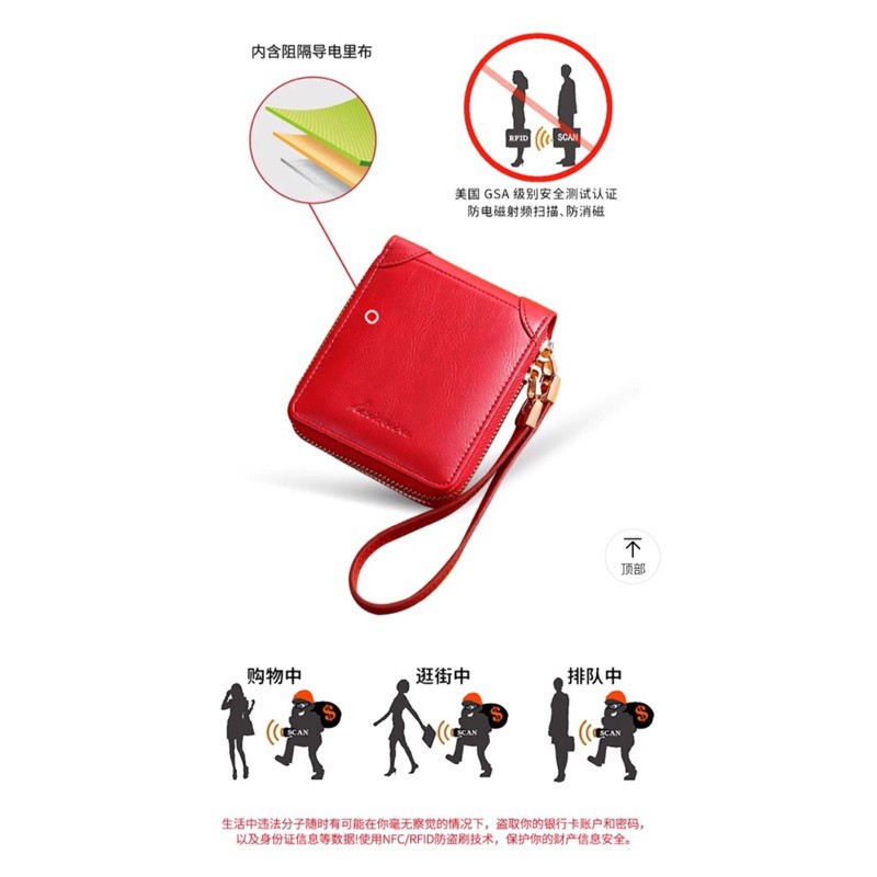 SẴN - ví da mini cao cấp/ ví cầm tay gấp gọn nhiều ngăn