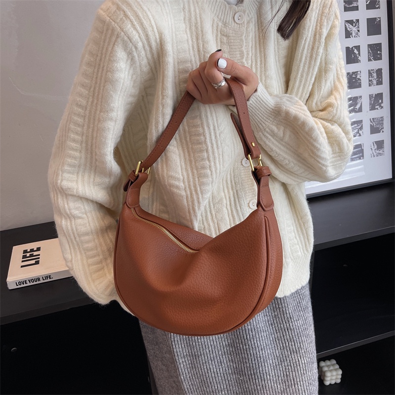 Túi Đeo Chéo Da Pu Chống Thấm Nước Phong Cách Hàn Quốc Cho Túi Xách Nữ