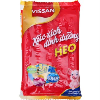 Xúc xích heo Vissan 5 cây × 35g date mới