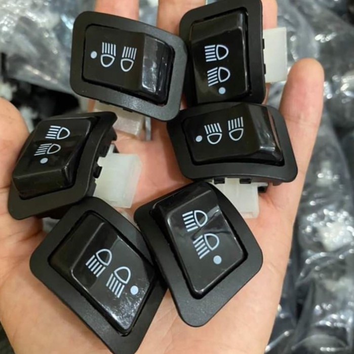 Công tắc tắt đèn xe máy Wave Alpha 2021 | RSX | Blade | Vision | LEAD Halogen