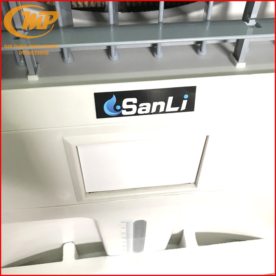 Bảo hành 24 Tháng Quạt điều hòa quạt hơi nước công nghiệp SANLI SL90 450W Bình 100 lít máy cơ