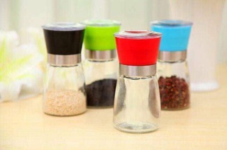 Cối xay tieu thủy tinh