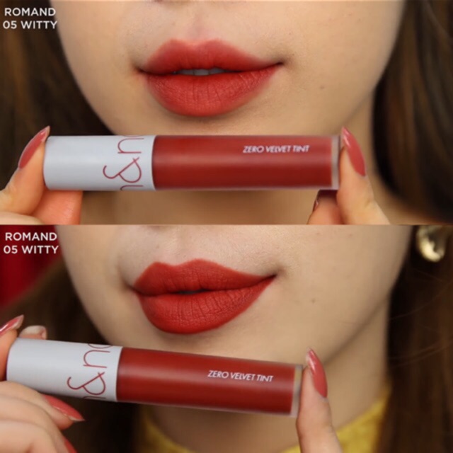 💋 Son Kem Lì Romand Zero Velvet Tint Màu 05 💋