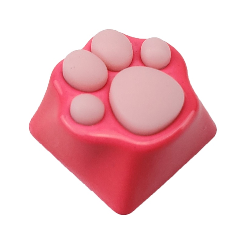Nút Bàn Phím Bằng Silica Hình Chân Mèo Hoạt Hình Thay Thế Cho Cherry MX Switches Kitty
