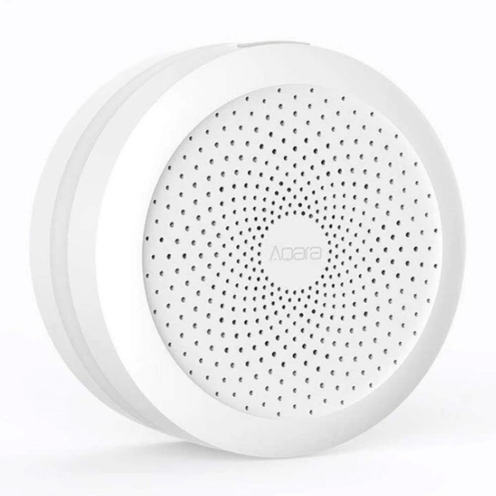 Aqara Hub M1S bản Quốc Tế HM1S-G01 - Bộ Trung Tâm Zigbee 3.0, Có Đèn và Loa Báo Động, Tương Thích Apple HomeKit