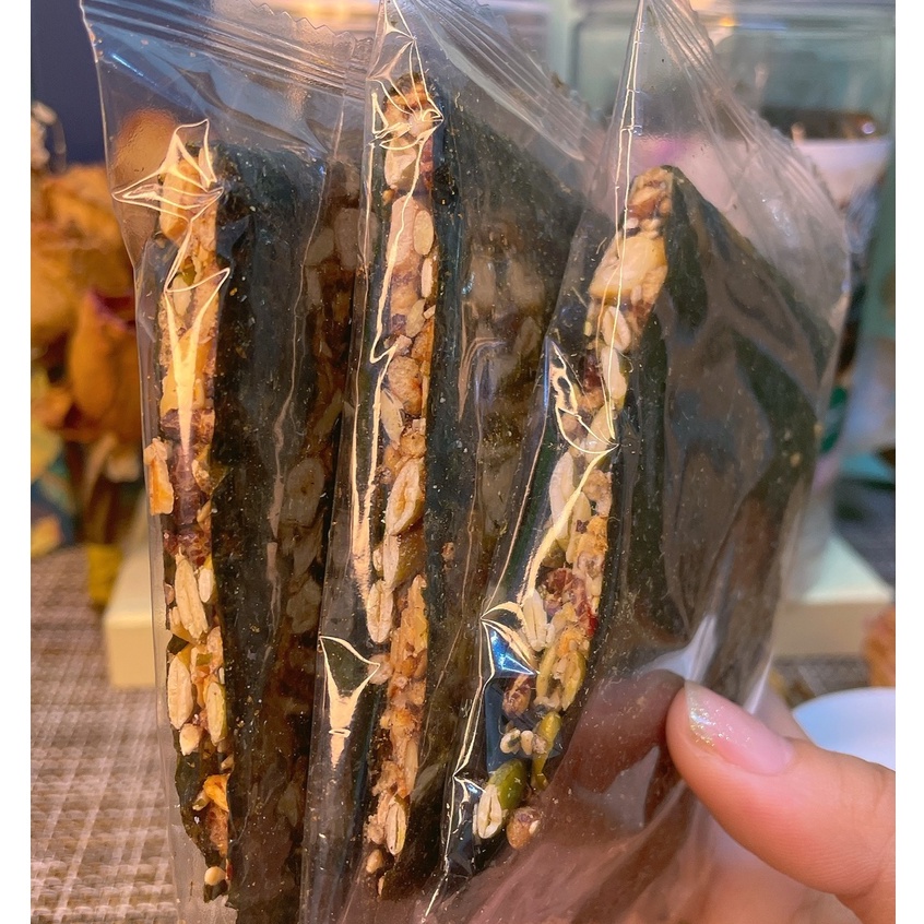 Rong biển kẹp hạt dinh dưỡng 500g- 1kg YOLO FOOD đồ ăn vặt Healthy rong biển kẹp miếng giòn rụm thơm ngon ATVSTP