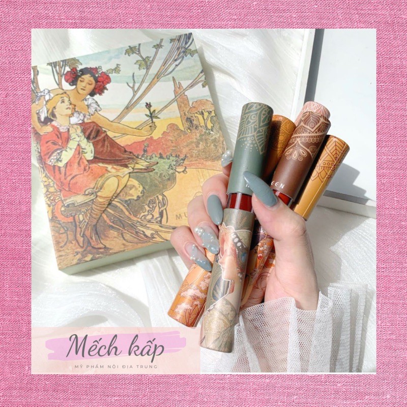 [MUGE LEEN] set 5 cây son love story siêu hot | BigBuy360 - bigbuy360.vn