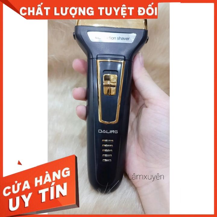 Máy Cạo Râu Đa Năng DALING DL 9001  cắt tỉa tóc _ lông mũi Nhỏ Gọn Cắt Siêu Sắc Siêu Bền Pin Cực Trâu [tậngốc]