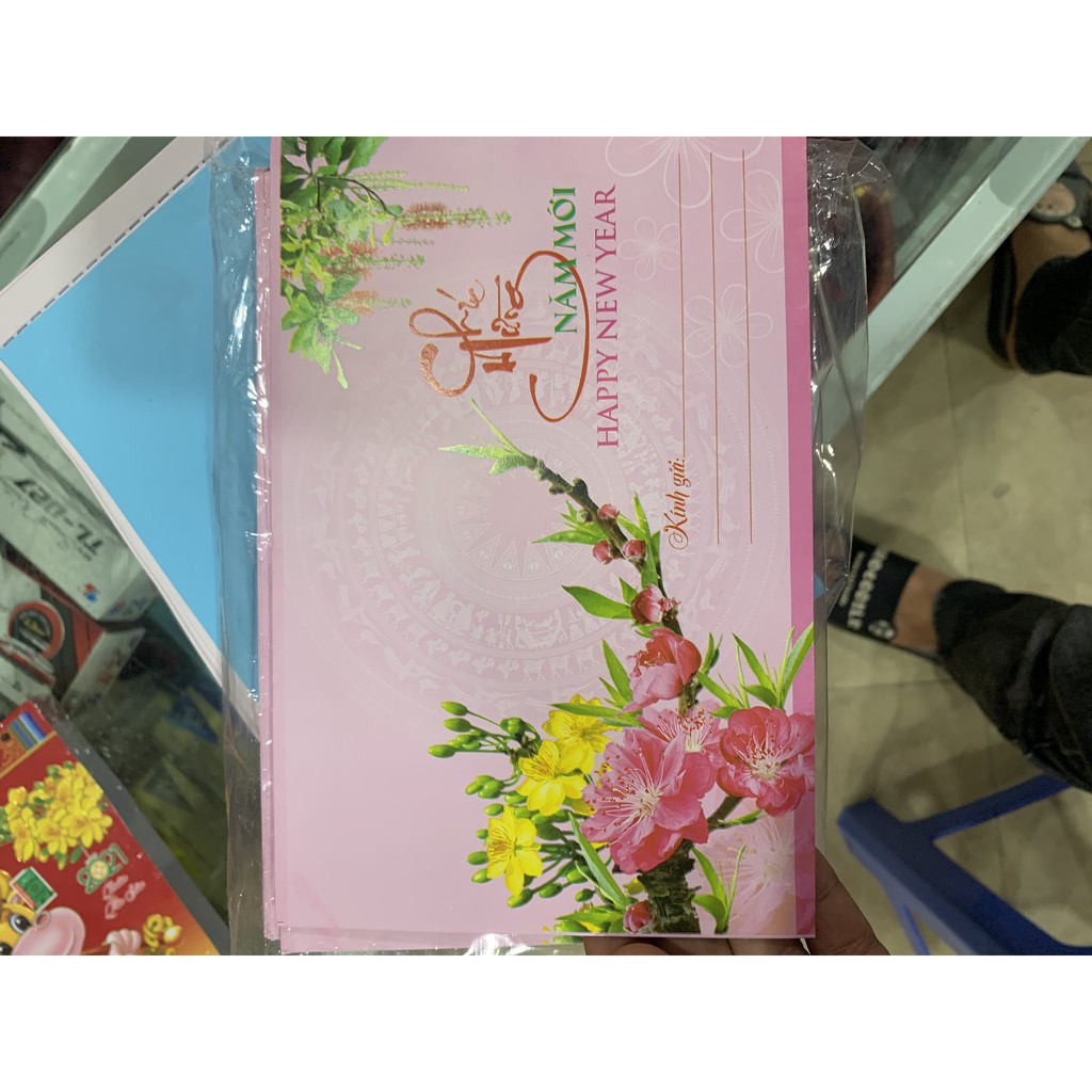 Phong bì chúc mừng năm mới  mua từ 100 chiếc 60k