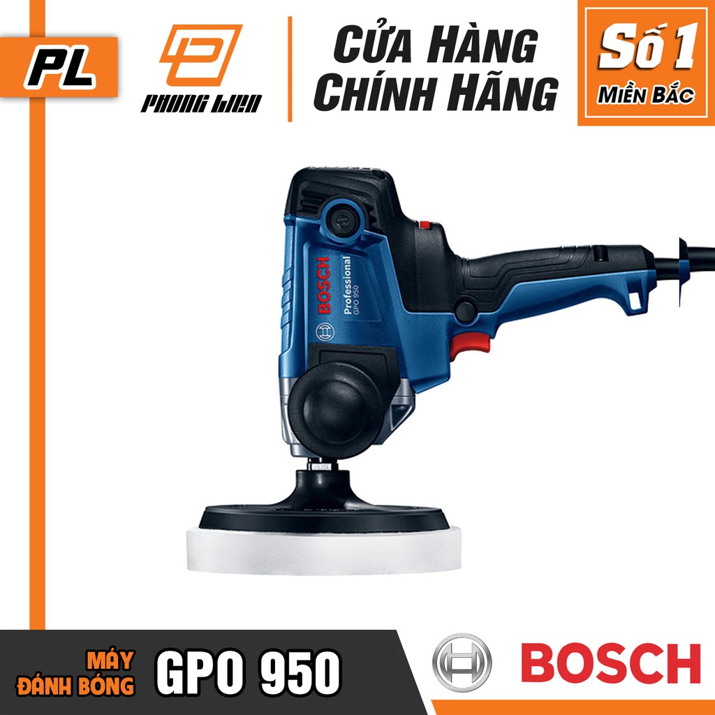 Máy Đánh Bóng Cầm Tay Bosch GPO 950 (165MM-950W) - Hàng Chính Hãng