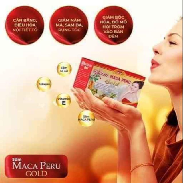 Sâm maca peru gold