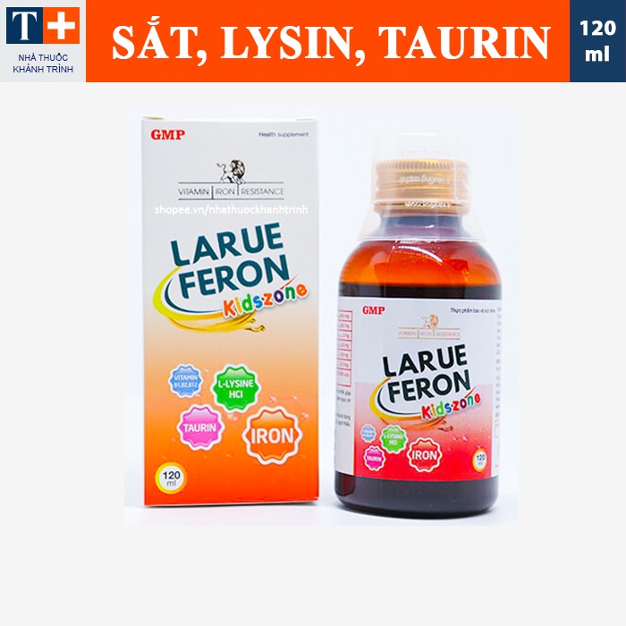 Siro LARUE FERON - bổ sung Lysin, Vitamin cho trẻ ăn ngon ngủ tốt