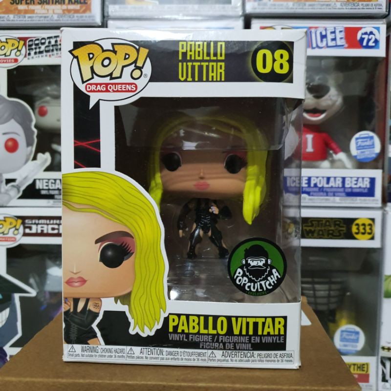 Đồ chơi mô hình funko pop 08 Pabllo Vittar - Drag Queens