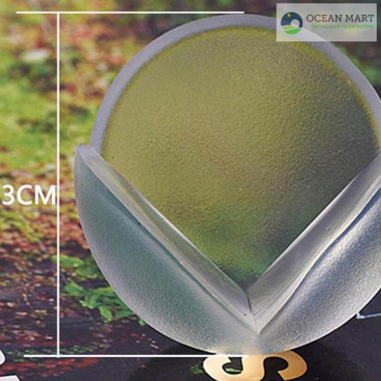 Bịt góc bàn, bọc cạnh bàn kính, cạnh tủ vuông bằng silicon an toàn cho bé