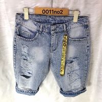 QUẦN JEAN NAM NGẮN RÁCH BỤI PHONG CÁCH 0011