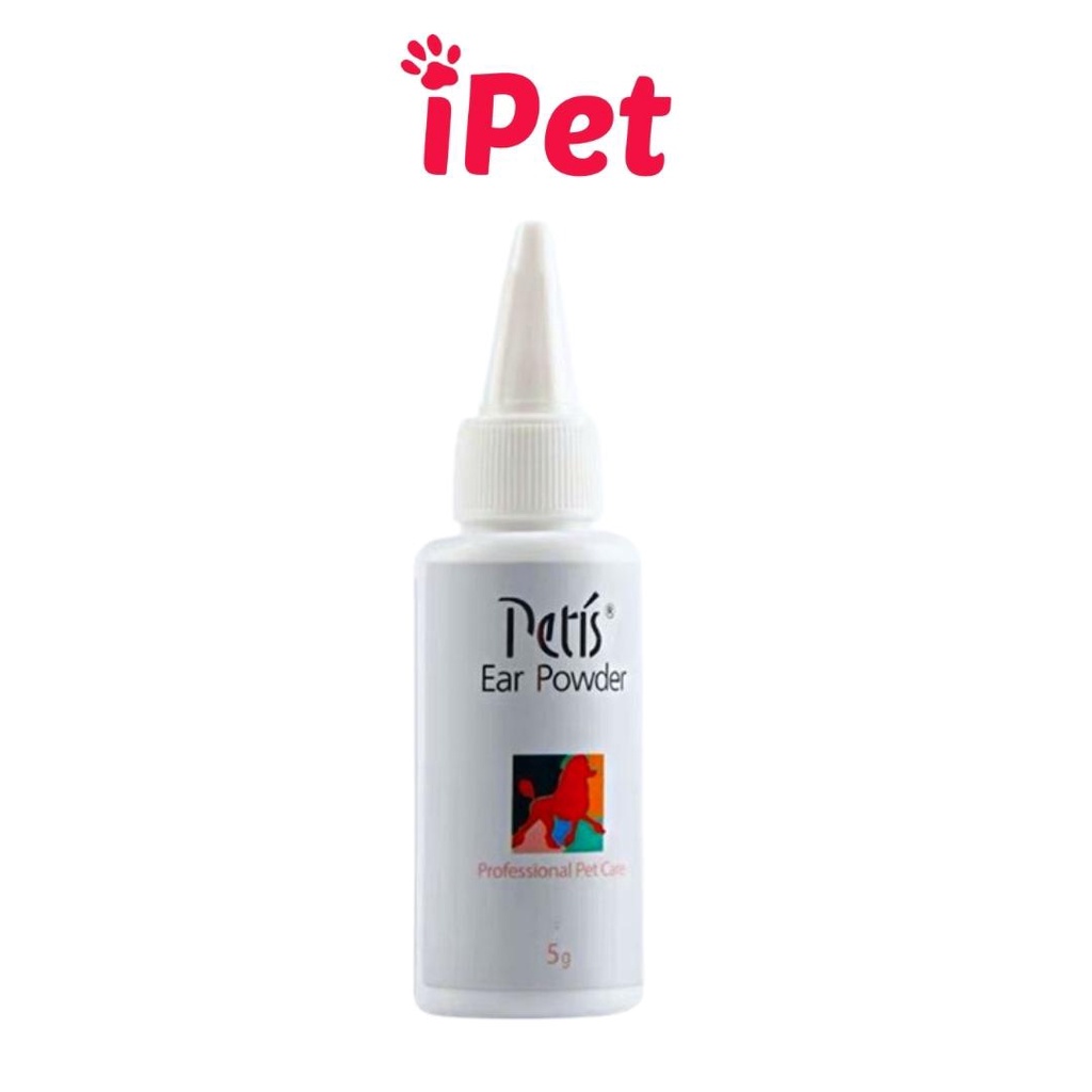Bột Nhổ Lông Tai Cho Chó Mèo Petis Ear Powder 5g - iPet Shop
