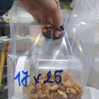 túi nilong trơn cao cấp có quai xách siêu dày dặn