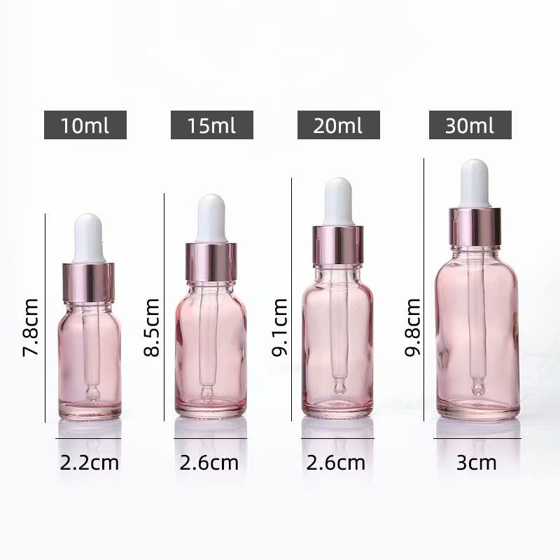 (Hàng Mới Về) Chai Rỗng Đựng Tinh Dầu Dung Tích 10-30ml Tiện Dụng