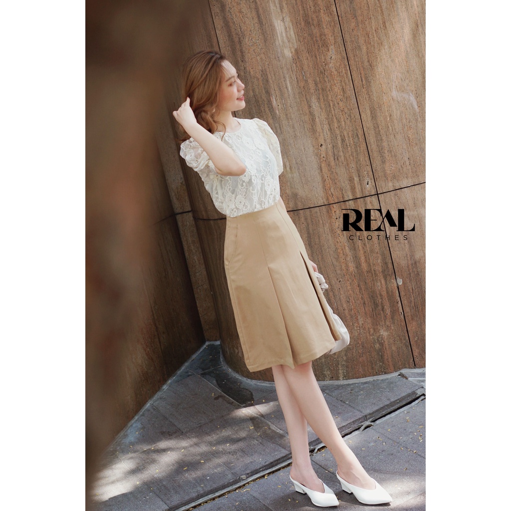Áo milan ren hoa hồng_REAL