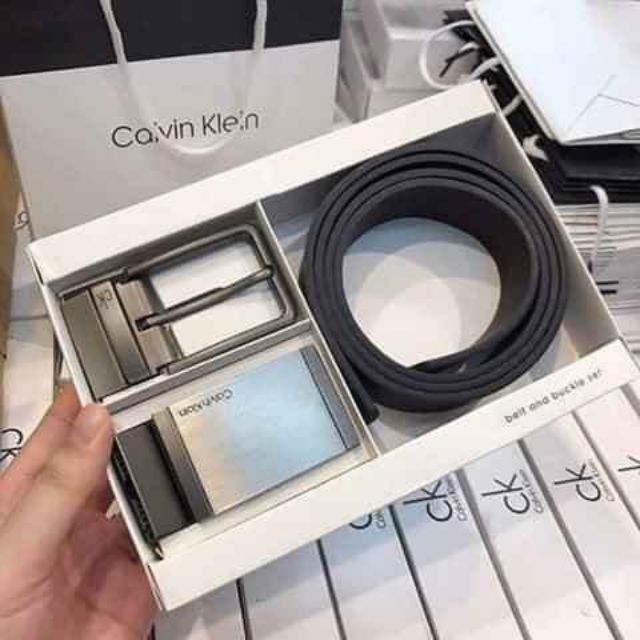 Bộ dây nịt nam hiệu Calvin Klein