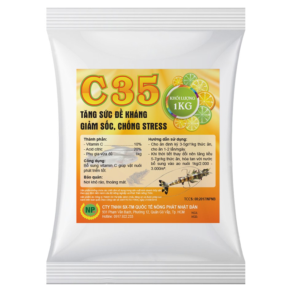 C Ăn 35 cho tôm cá