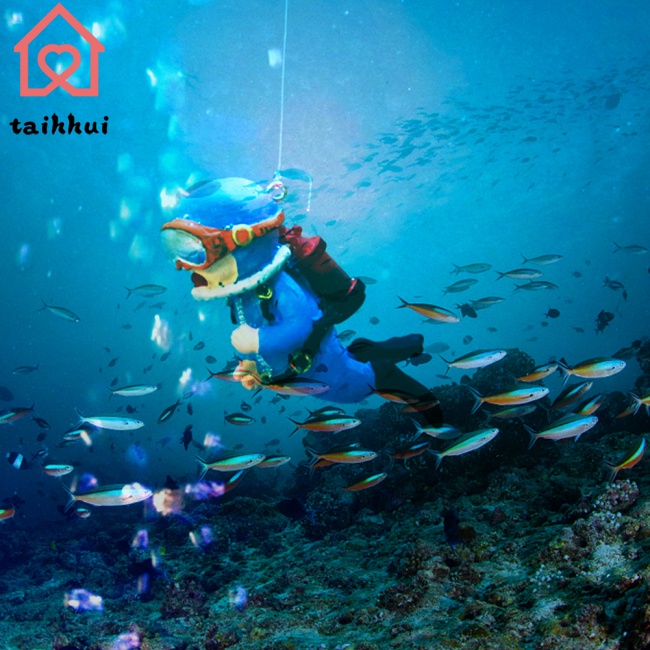 Đồ Trang Trí Hồ Cá Hình Thợ Lặn