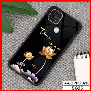 ỐP lưng kính 3D OPPO A15, ỐP điện thoại OPPO A15 thế hệ mới siêu sang Son Store