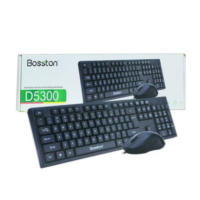 COMBO PHÍM CHUỘT BOSSTON D5300 USB