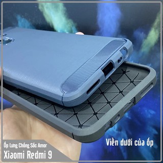 Ốp lưng cho Xiaomi Redmi 9 Chống sốc - Rugged Armor