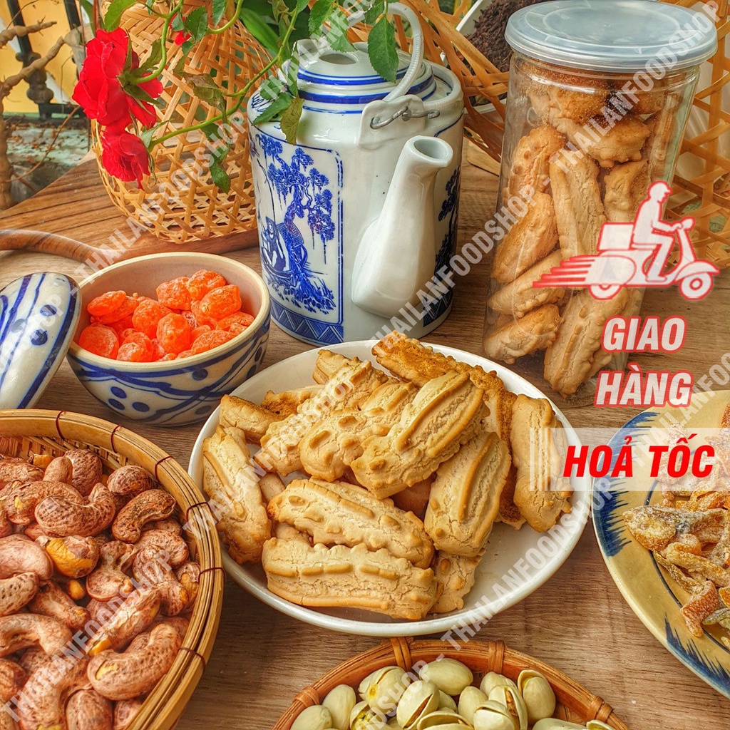 Bánh Gai Ổi (Bánh Men - Giòn Tan) Lon 200Gram