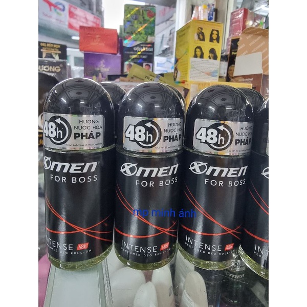 lăn khử mùi xmen for boss đen 50ml ( chuẩn cty )