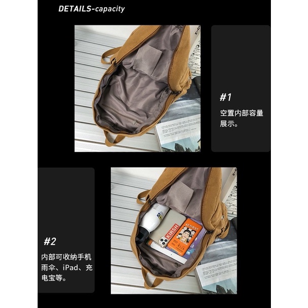 COMBO BALO VINTAGE CANVAS + LOGO CÀI + KẸP GỖ, SỔ TAY MINI, STICKER DÁN,.. ]