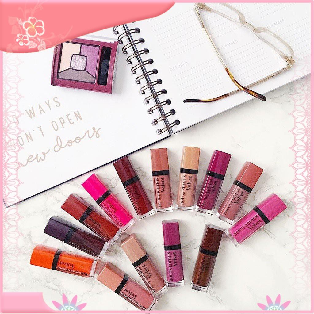 Son Kem Lì Bj Bourjois Rouge Edition Velvet (Hàng Chính Hãng)