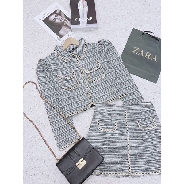 Set Dạ Nữ Siêu Xinh Chạy Viền Túi Ngực Nữ ( kèm ảnh thật ) | BigBuy360 - bigbuy360.vn