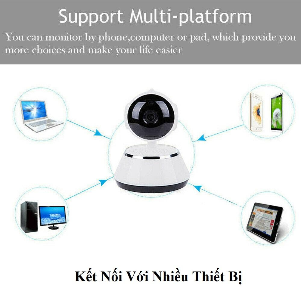 Camera Wifi IP Chống Trộm V380 Full HD 1080p Có Hồng Ngoại Đàm Thoại 2 Chiều Giám Sát Ngày Đêm | BigBuy360 - bigbuy360.vn