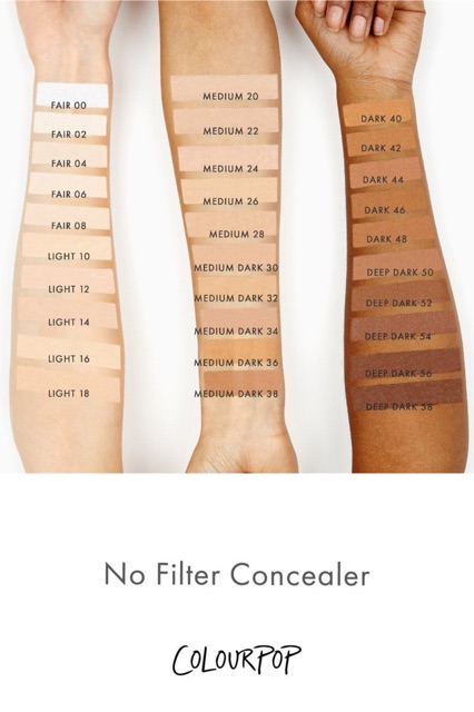 KEM CHE KHUYẾT ĐIỂM COLOURPOP NO FILTER CONCEARLER