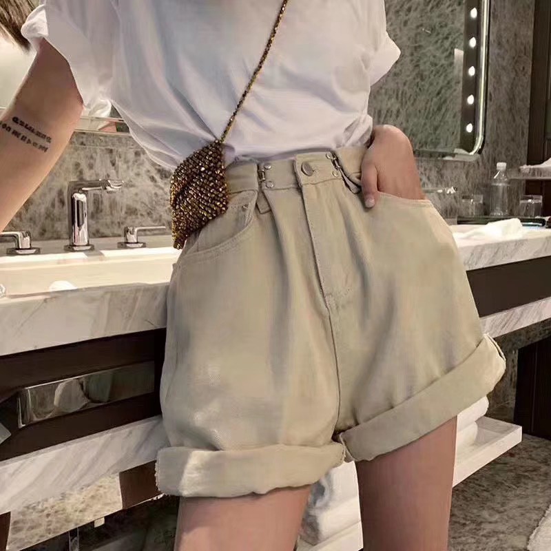 [Mã FASHIONMALLT4 giảm 15% đơn 150k] Quần Shorts DECAO Khaki - Beige