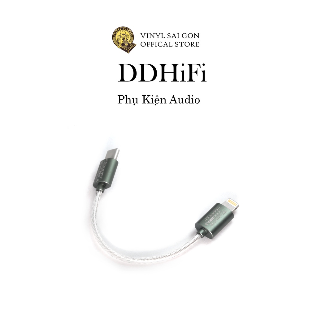 Cáp Kết Nối OTG DDHiFi MFi06S 8cm (Lightning To Type C OTG Cable)