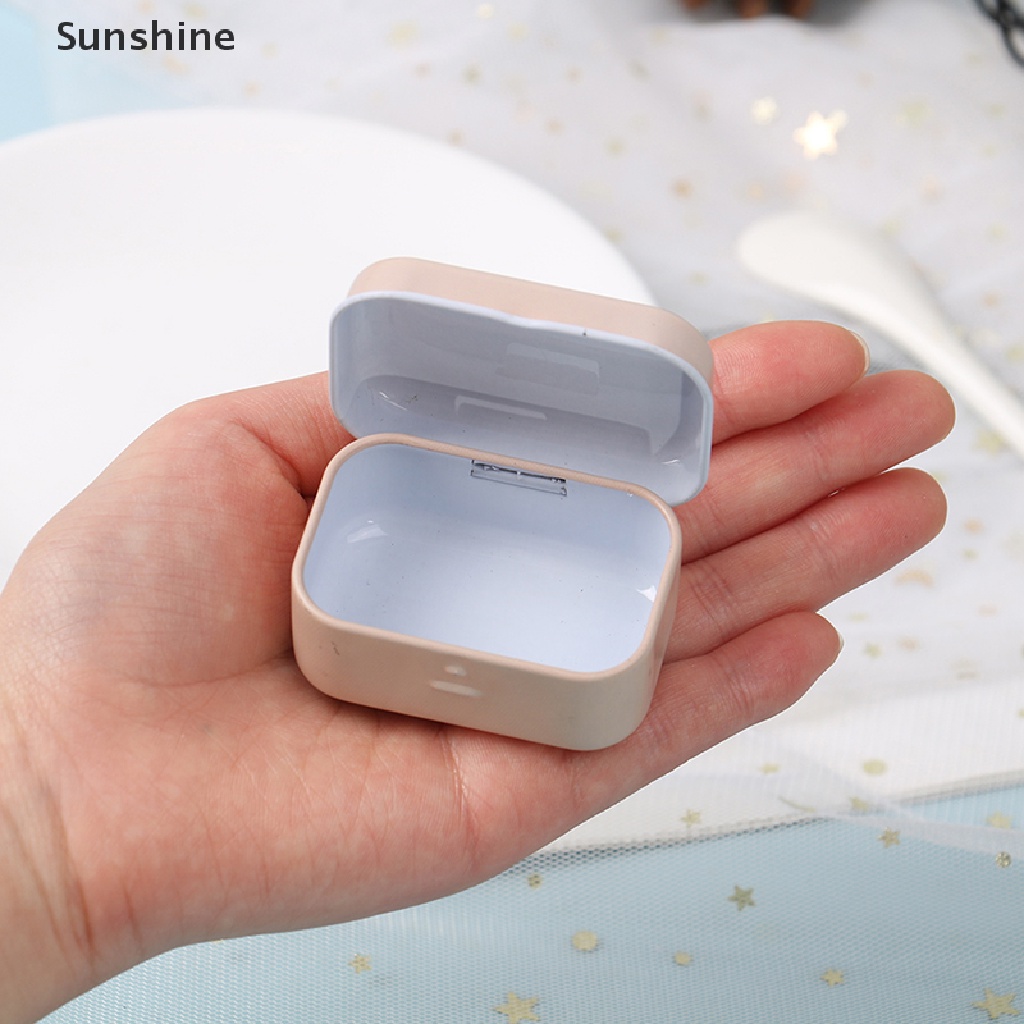 Hộp Thiếc Mini Đựng Trang Sức Màu Kẹo Ngọt Xinh Xắn